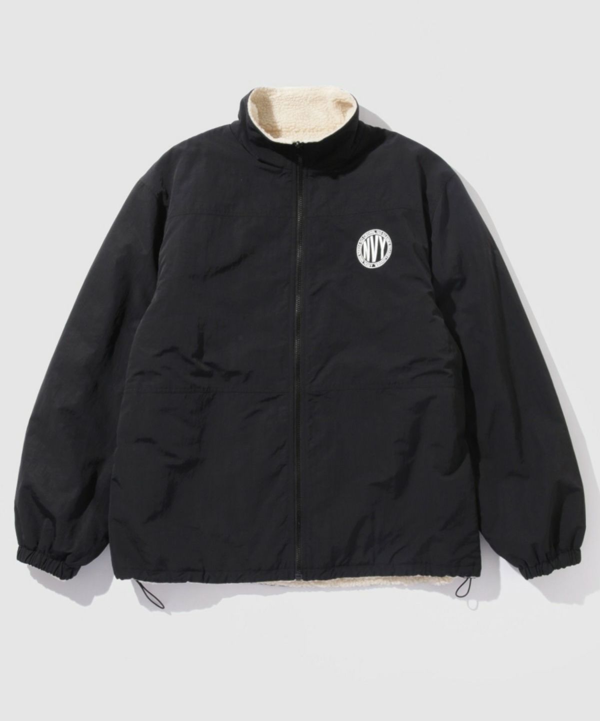 NAVY 裏ボアリバーシブルブルゾン メンズ