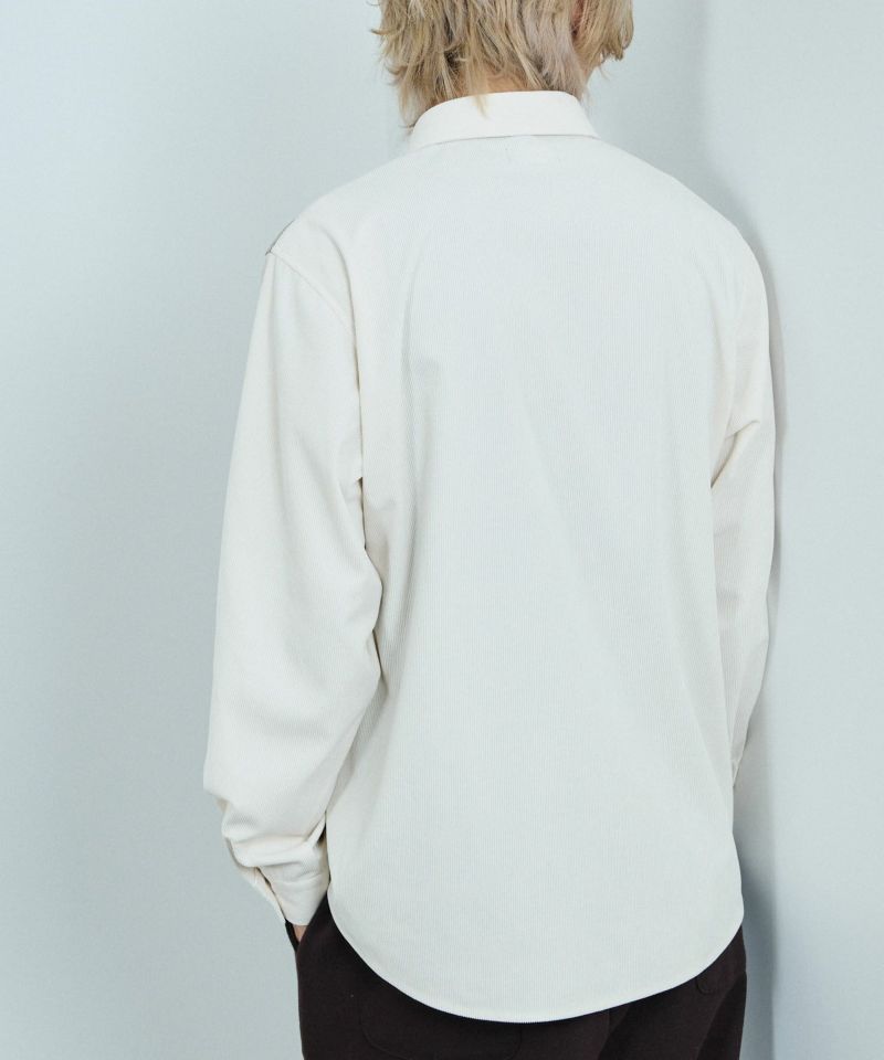 NAVY コーデュロイ切替レギュラーカラーシャツ メンズ商品画像-7