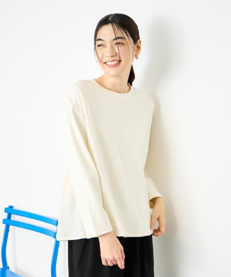 [値下げ]Idnes  ドッキングペプラムプルオーバー レディース商品画像-2