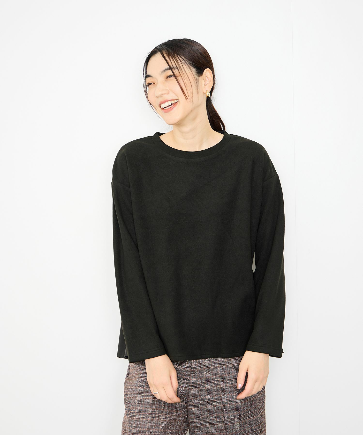 Idnes  ドッキングペプラムプルオーバー レディース商品サムネイル-13