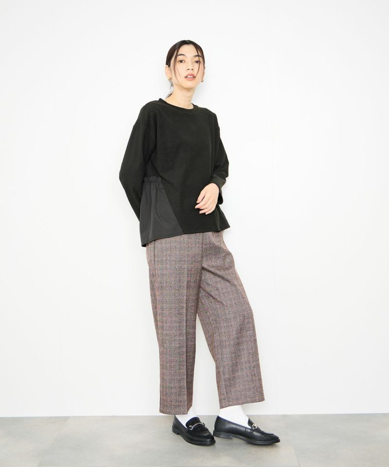 [値下げ]Idnes  ドッキングペプラムプルオーバー レディース商品画像-14