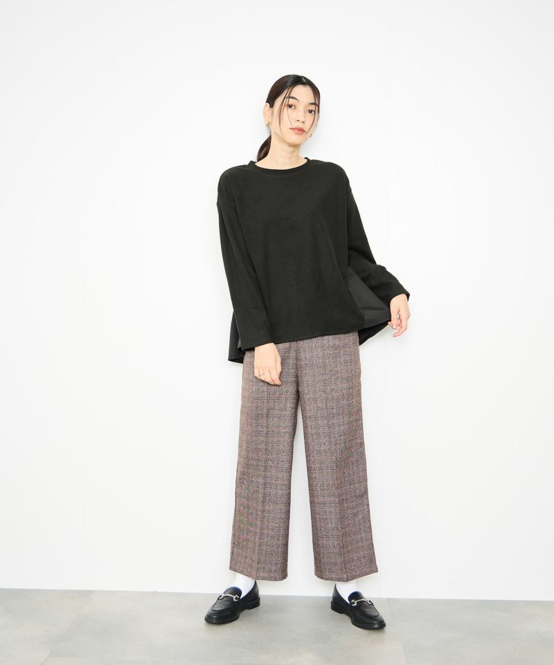 [値下げ]Idnes  ドッキングペプラムプルオーバー レディース商品画像-15