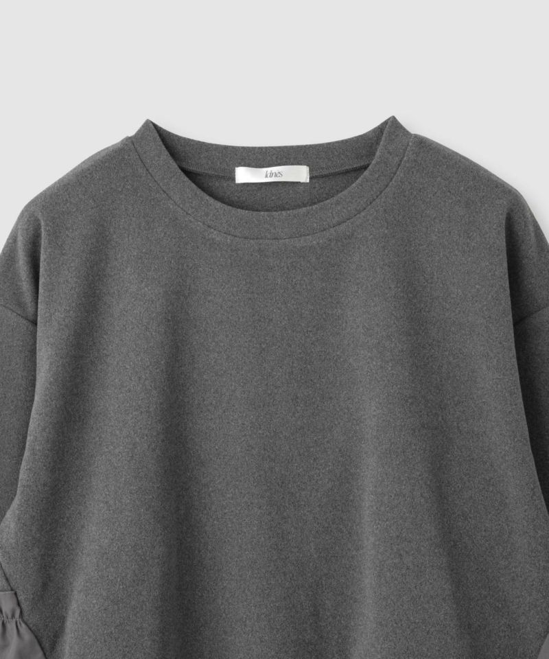 [値下げ]Idnes  ドッキングペプラムプルオーバー レディース商品画像-20