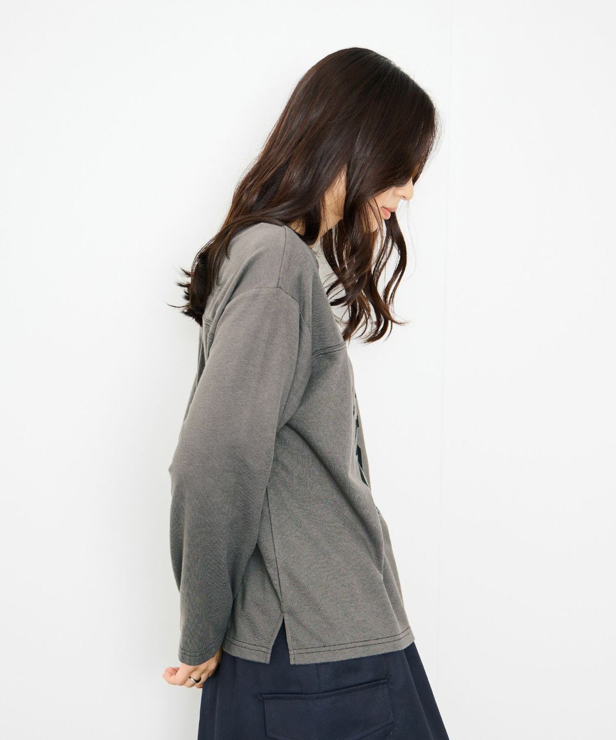 Idnes 2WAYフットボールロゴTシャツ レディース メール便 対応商品