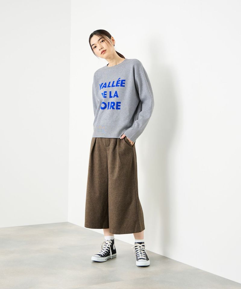 Idnes ジャガードロゴニットプルオーバー レディース商品画像-7