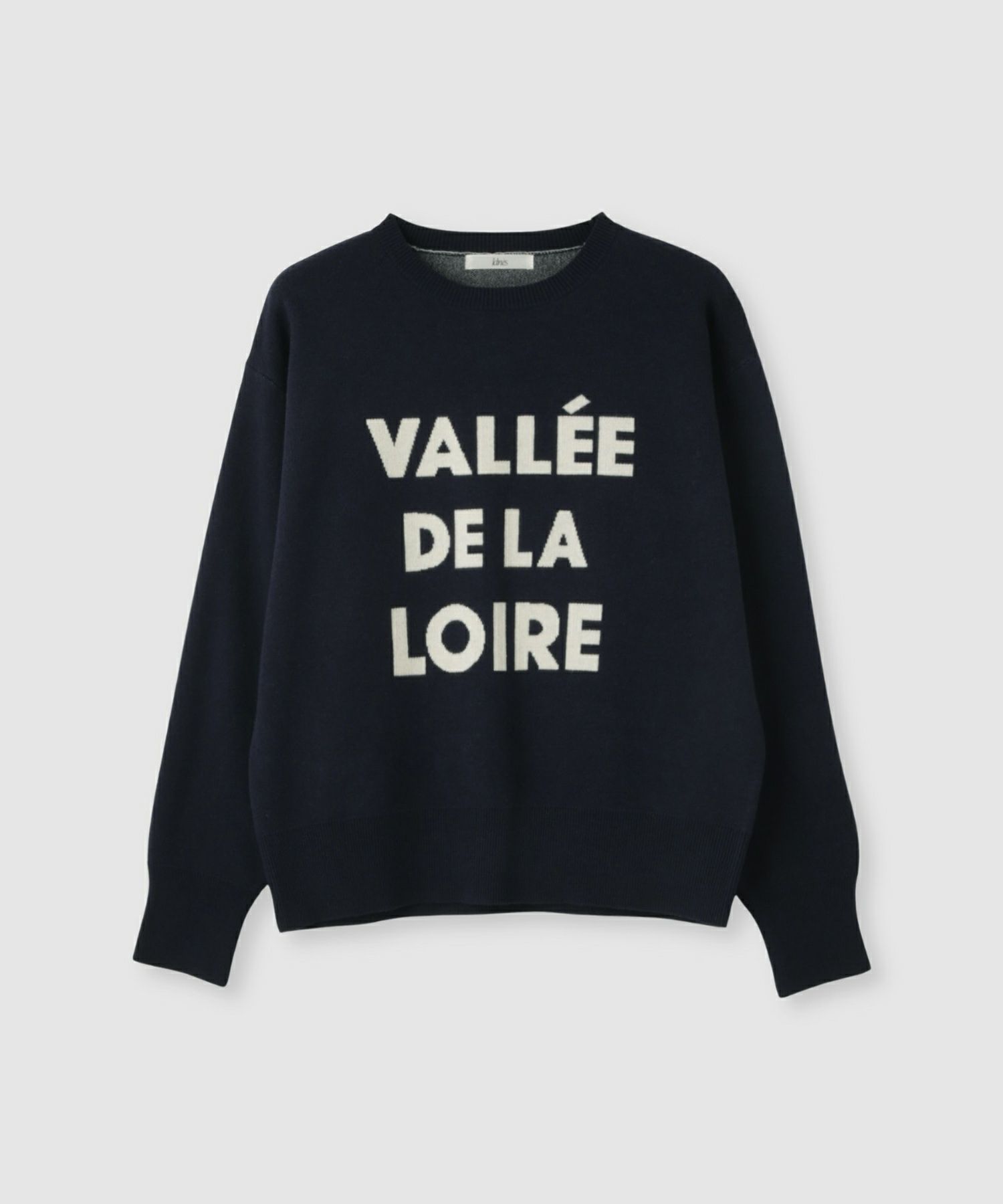 Idnes  ジャガードロゴニットプルオーバー レディース商品画像-17