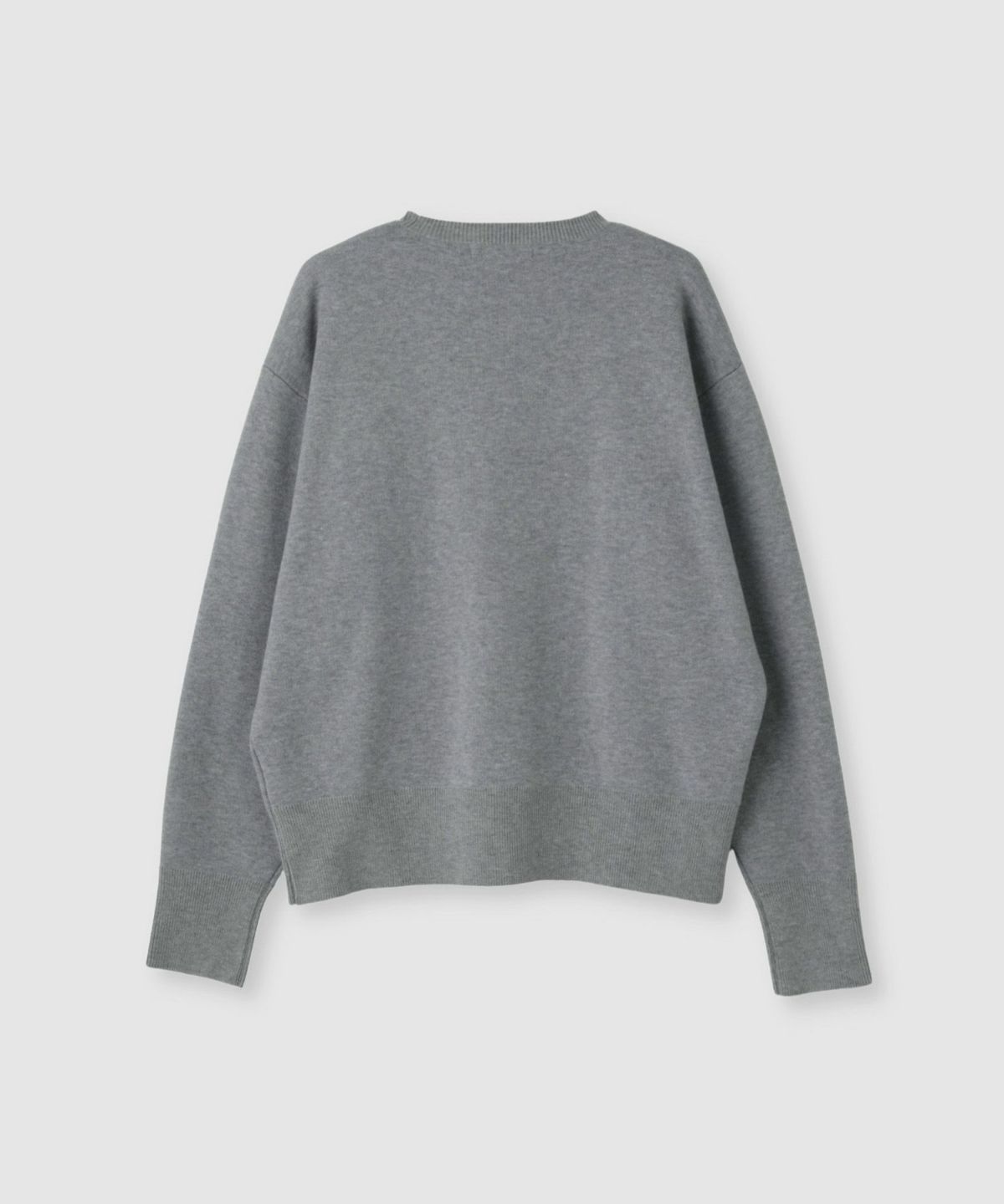 Idnes ジャガードロゴニットプルオーバー レディース