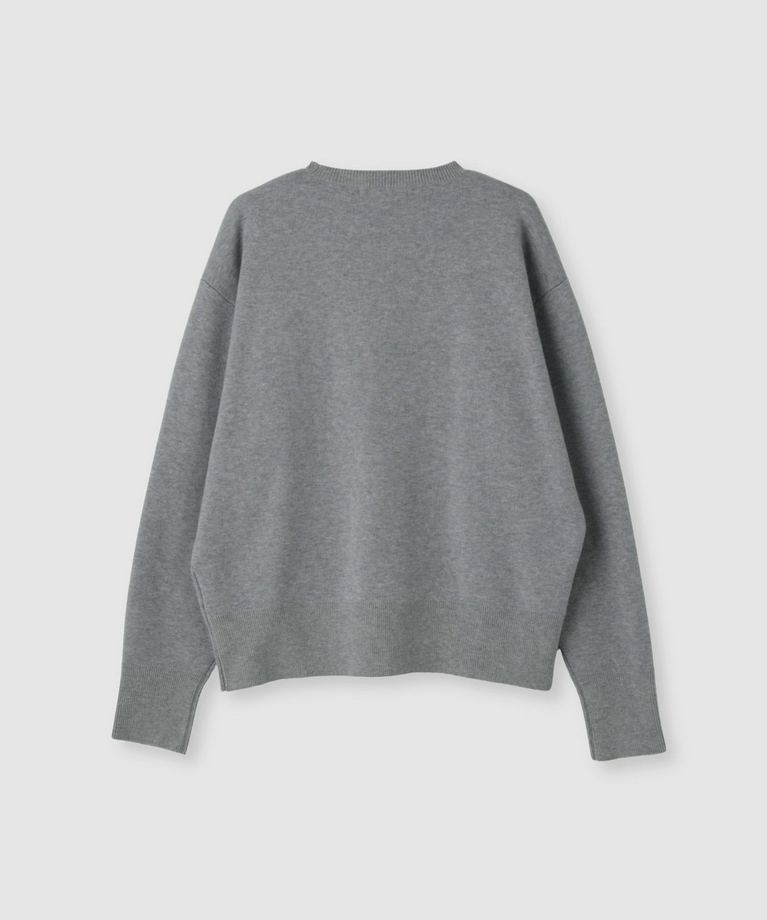 Idnes ジャガードロゴニットプルオーバー レディース