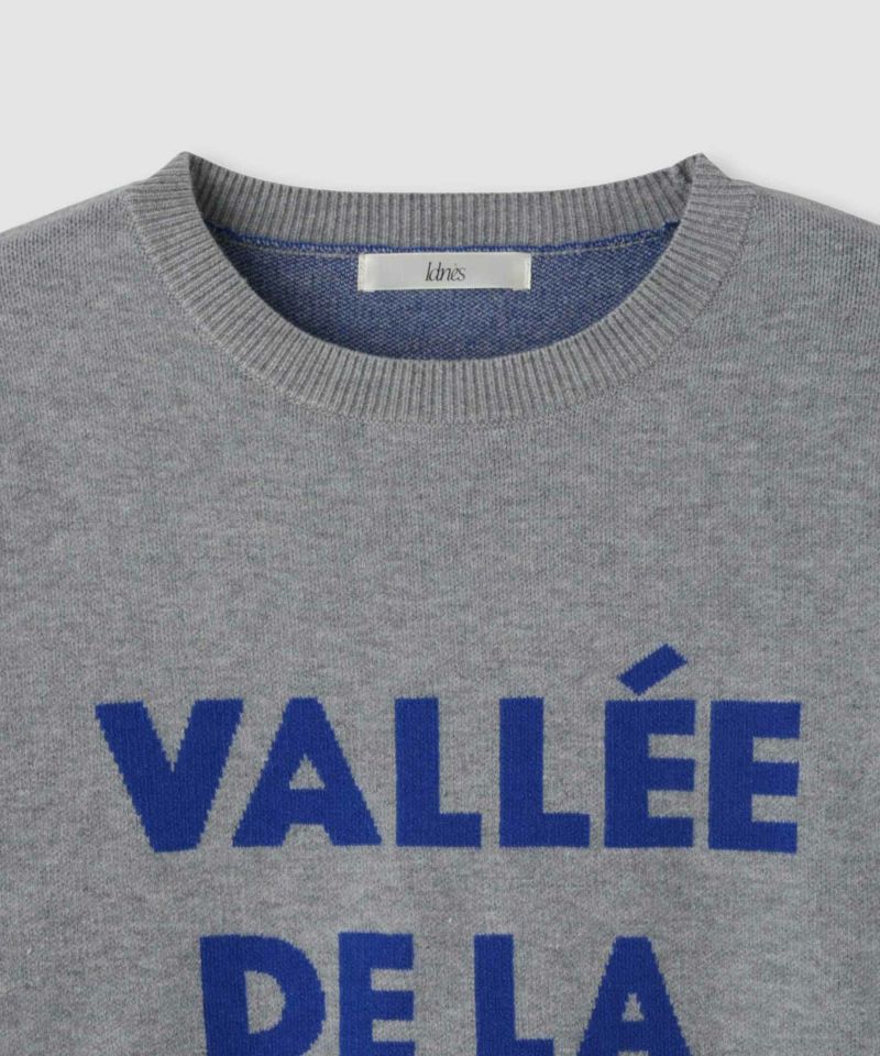 Idnes  ジャガードロゴニットプルオーバー レディース商品画像-19