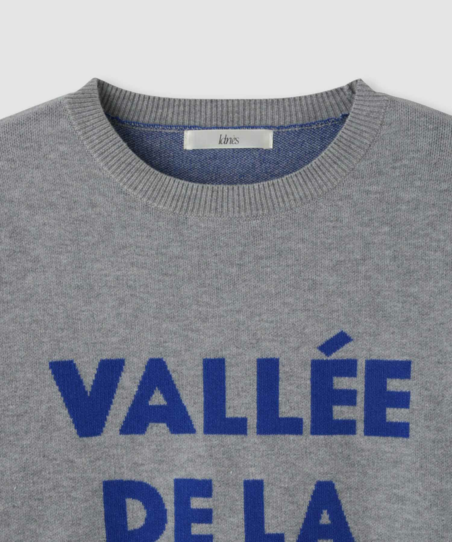 [さらに50%OFF]Idnes  ジャガードロゴニットプルオーバー レディース商品画像-19