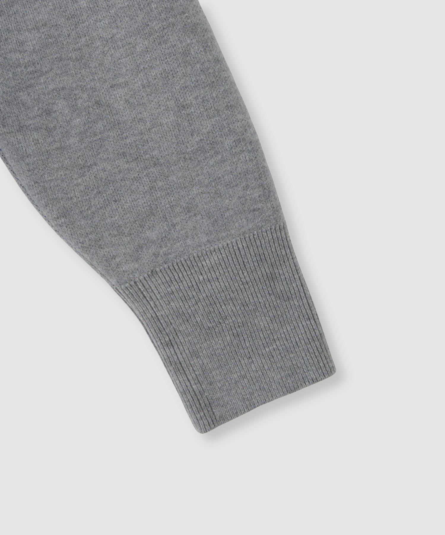 Idnes ジャガードロゴニットプルオーバー レディース
