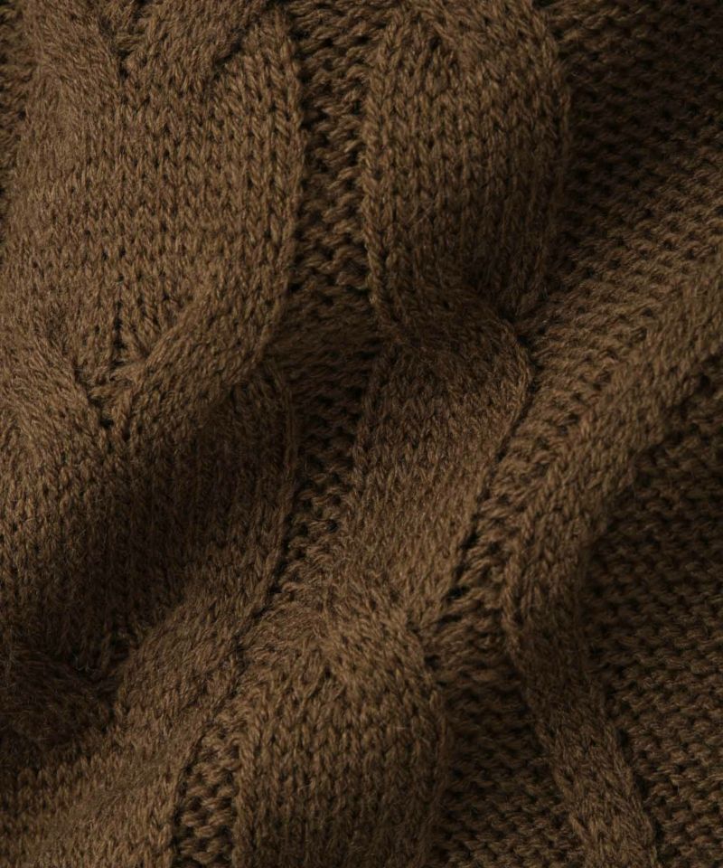 Idnes ケーブルハイネックニット レディース商品画像-22