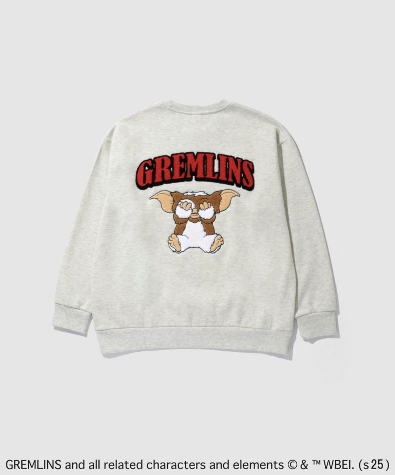 GREMLINS サガラ刺繍トレーナー メンズ商品画像-2