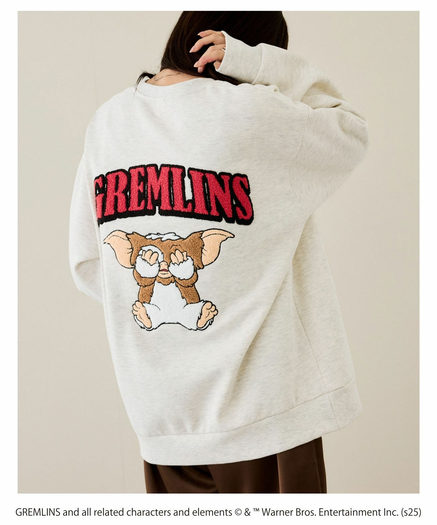 GREMLINS サガラ刺繍トレーナー メンズ商品画像-2