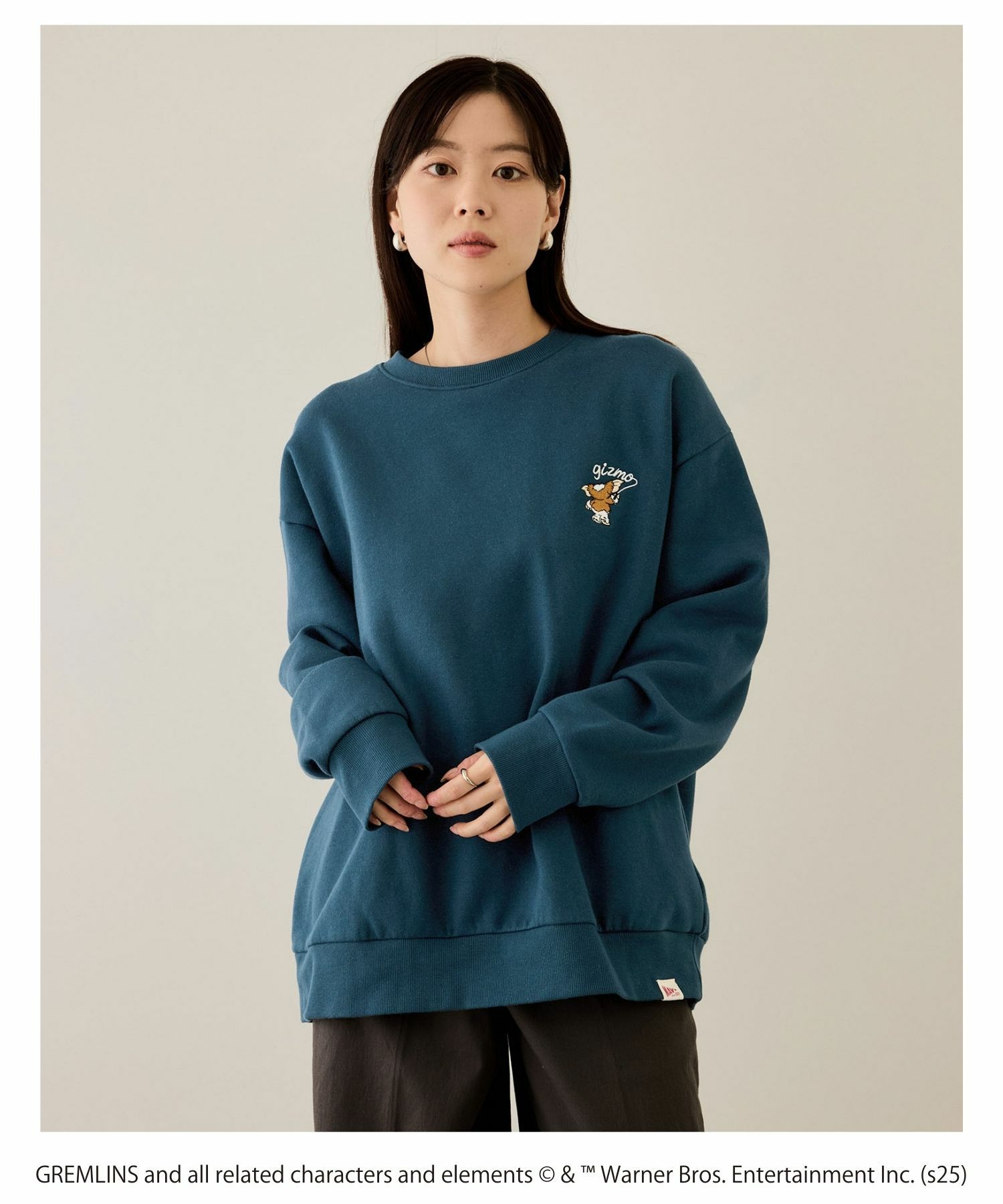 GREMLINS サガラ刺繍トレーナー メンズ商品画像-4