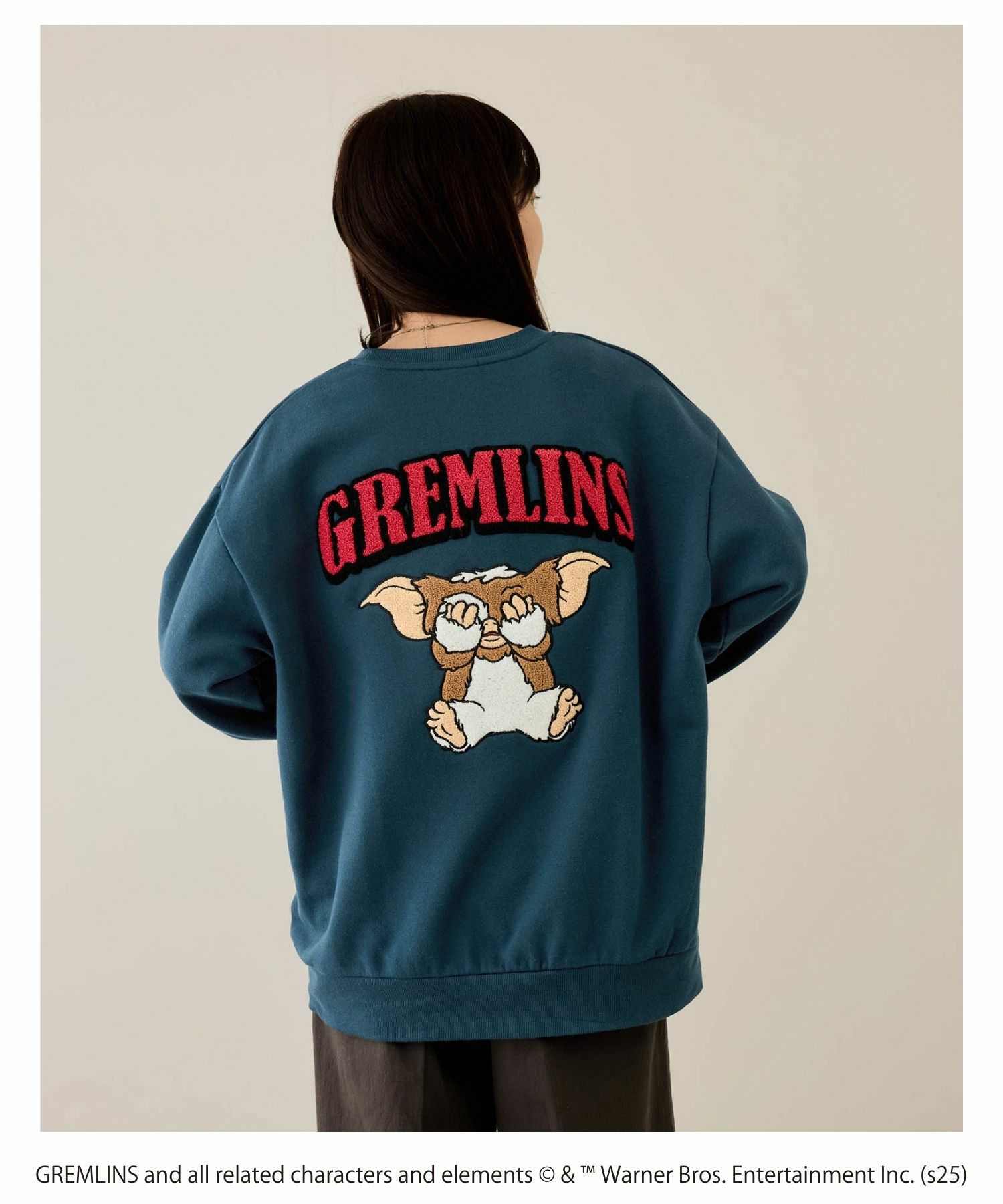 GREMLINS サガラ刺繍トレーナー メンズ商品画像-5