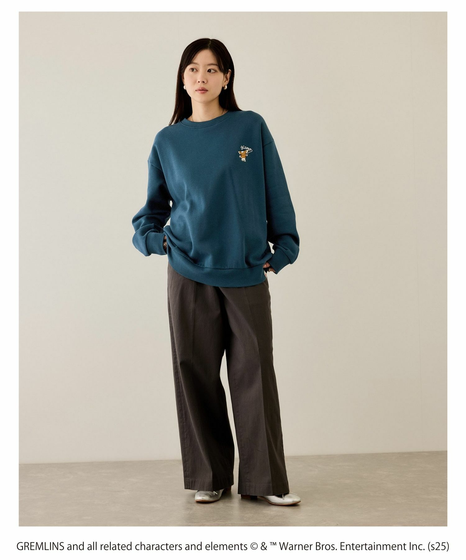 GREMLINS サガラ刺繍トレーナー メンズ商品画像-6