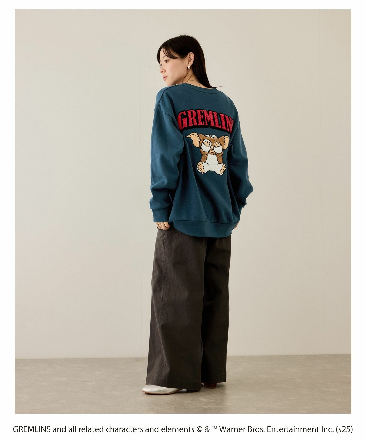 GREMLINS サガラ刺繍トレーナー メンズ商品画像-7