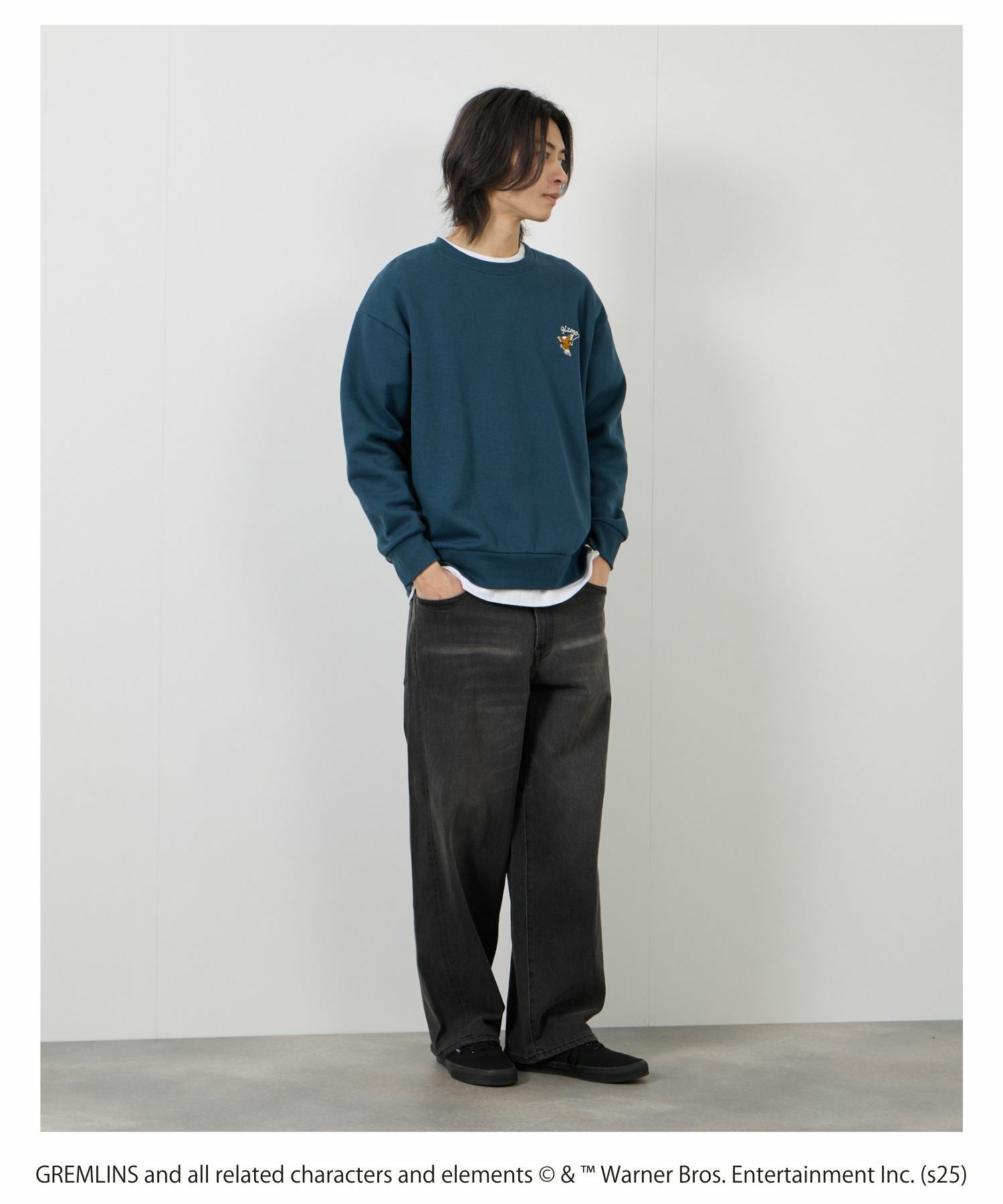 GREMLINS サガラ刺繍トレーナー メンズ商品画像-11