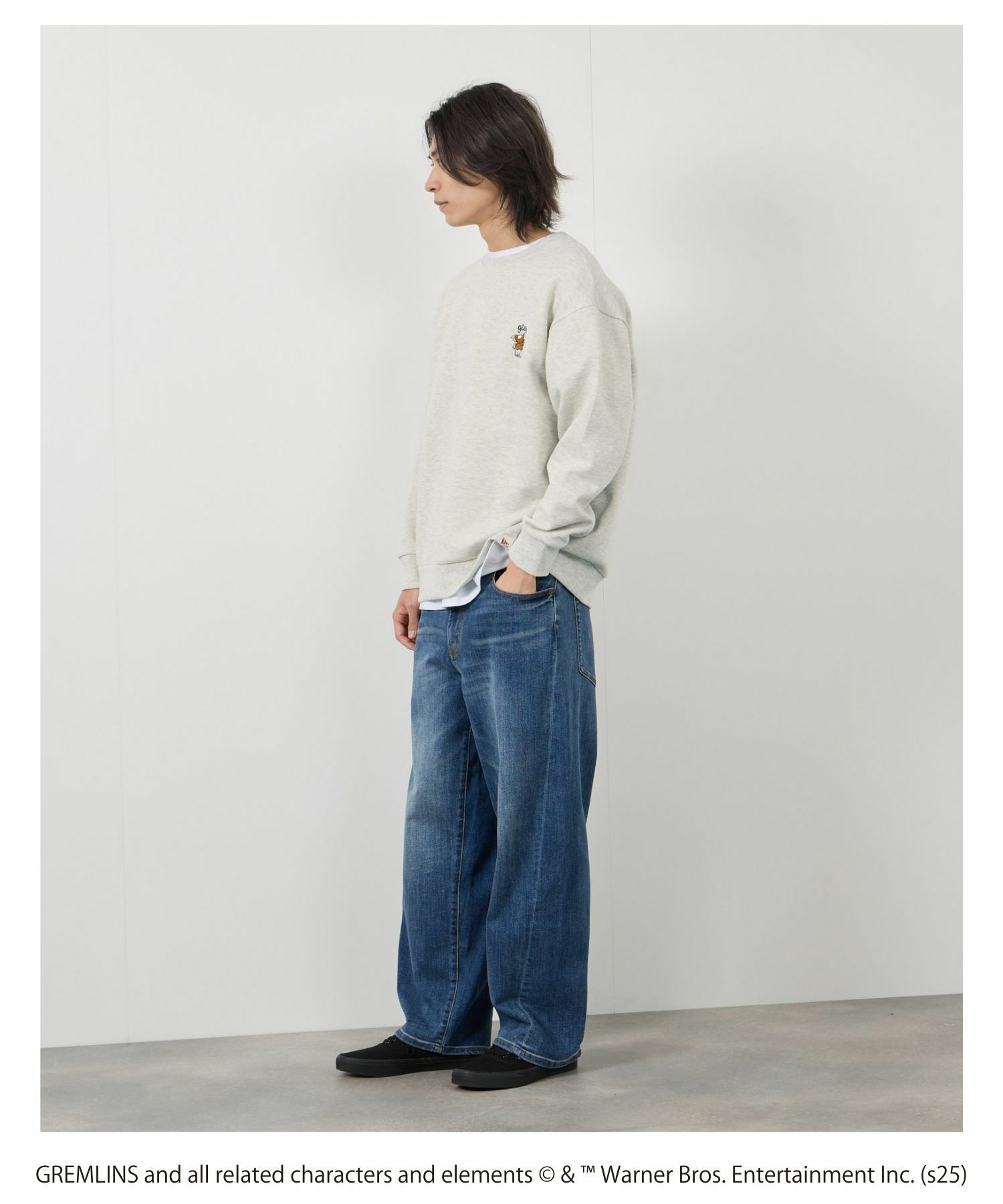 GREMLINS サガラ刺繍トレーナー メンズ商品画像-22