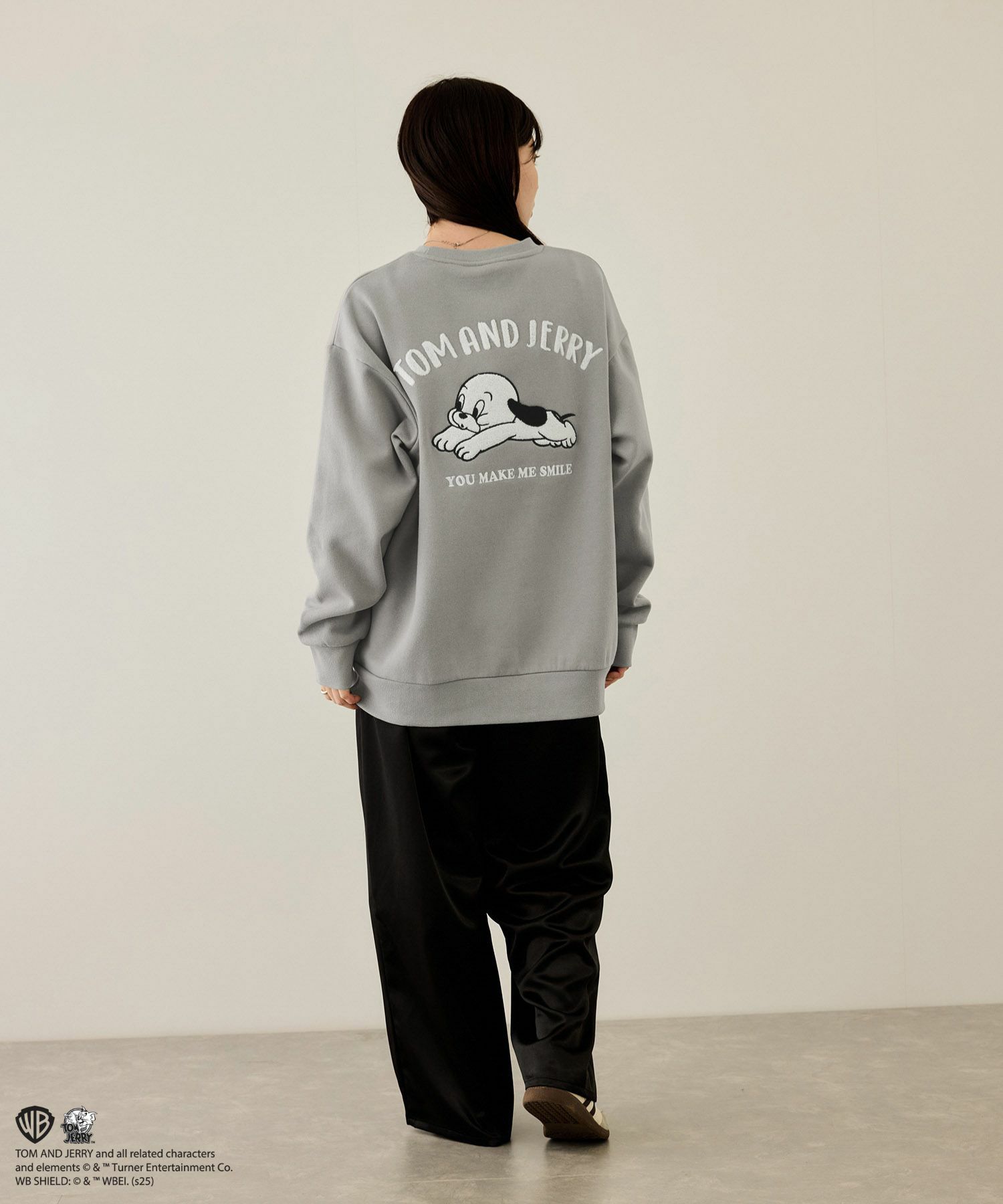 [値下げ]Tom and Jerry 子犬サガラ刺繍トレーナー メンズ商品サムネイル-7