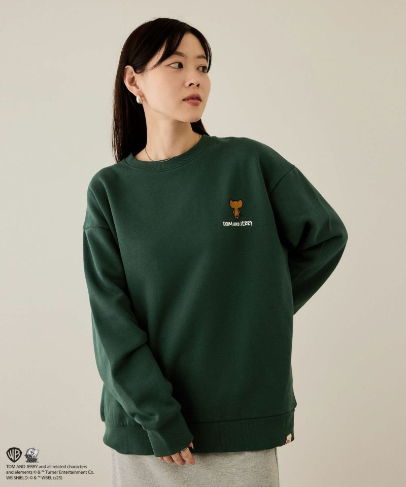 [値下げ]Tom and Jerry 子犬サガラ刺繍トレーナー メンズ商品画像-9