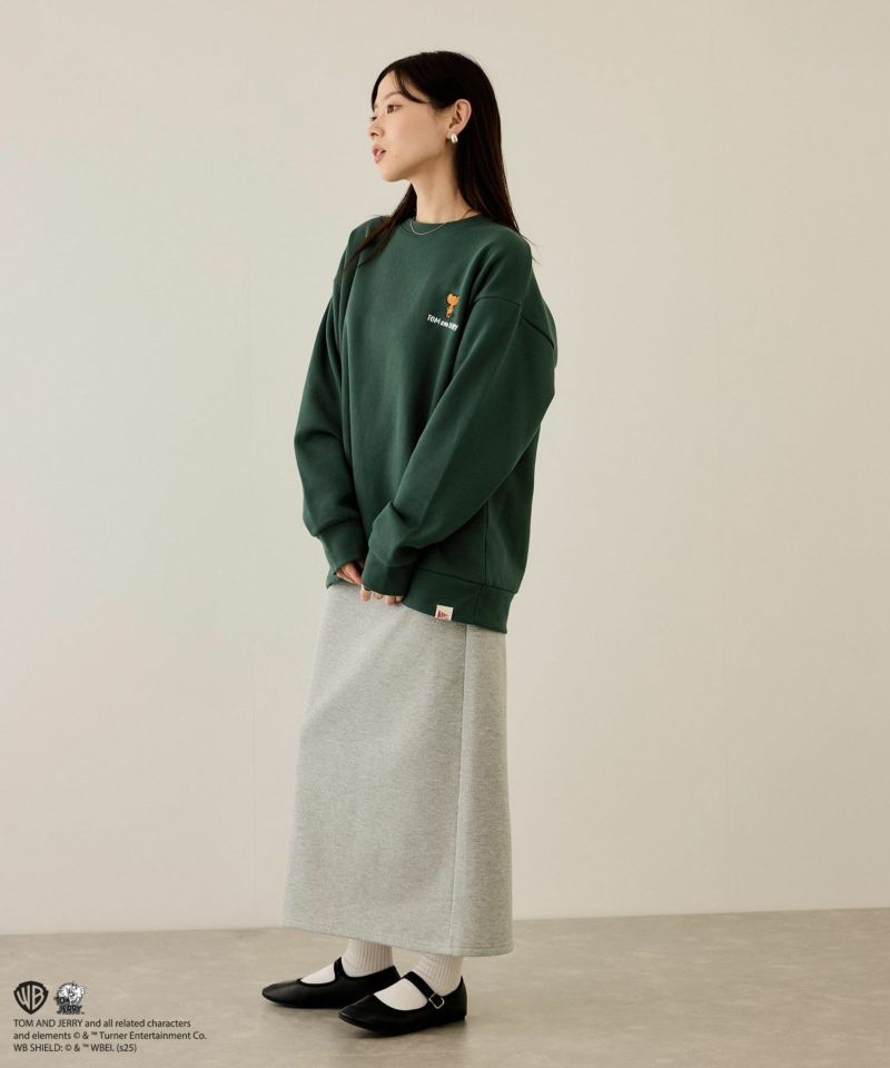 Tom and Jerry 子犬サガラ刺繍トレーナー メンズ商品画像-11