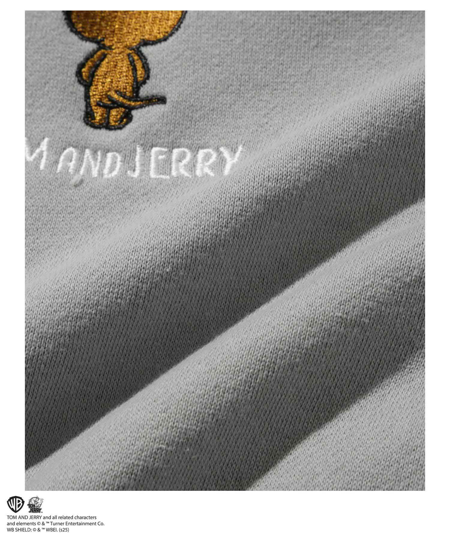 Tom and Jerry 子犬サガラ刺繍トレーナー メンズ商品サムネイル-30