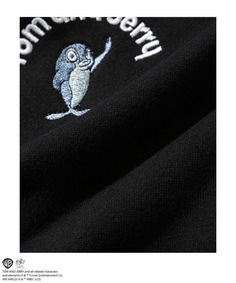 Tom and Jerry 魚総刺繍トレーナー メンズ商品画像-8