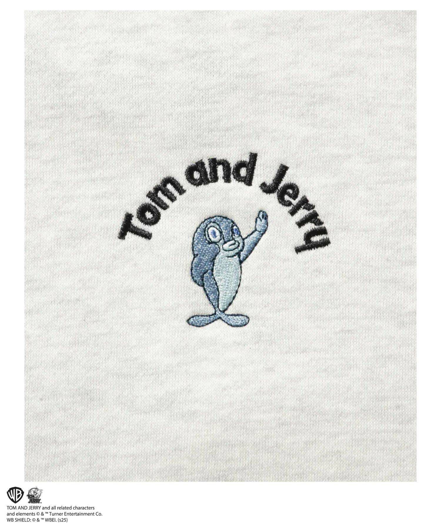 Tom and Jerry 魚総刺繍トレーナー メンズ商品画像-26