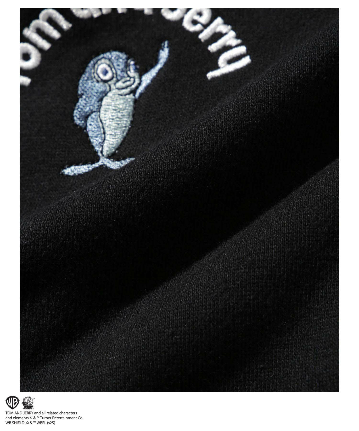 Tom and Jerry 魚総刺繍トレーナー メンズ商品サムネイル-28