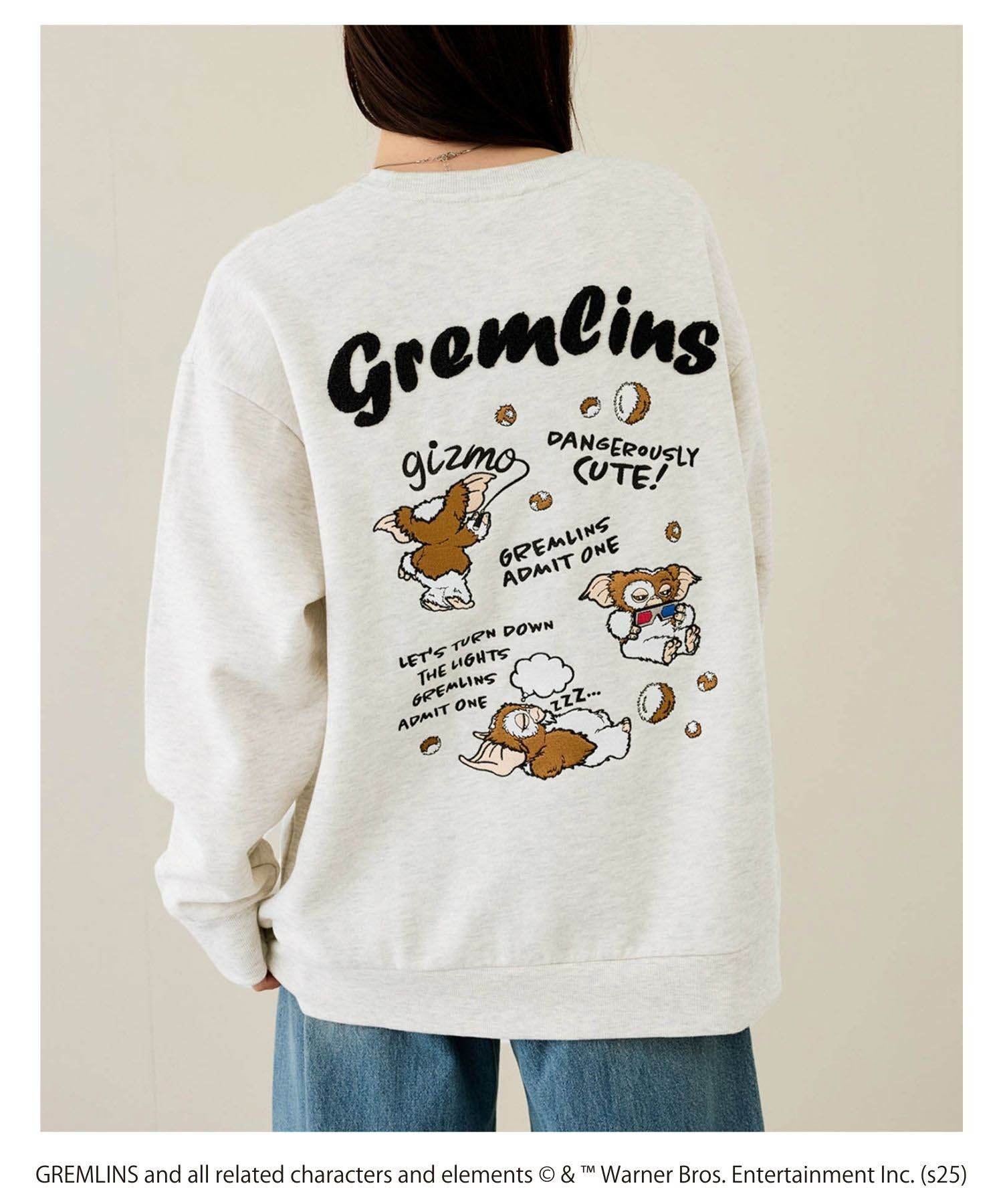 GREMLINS 刺繍トレーナー メンズ商品サムネイル-1