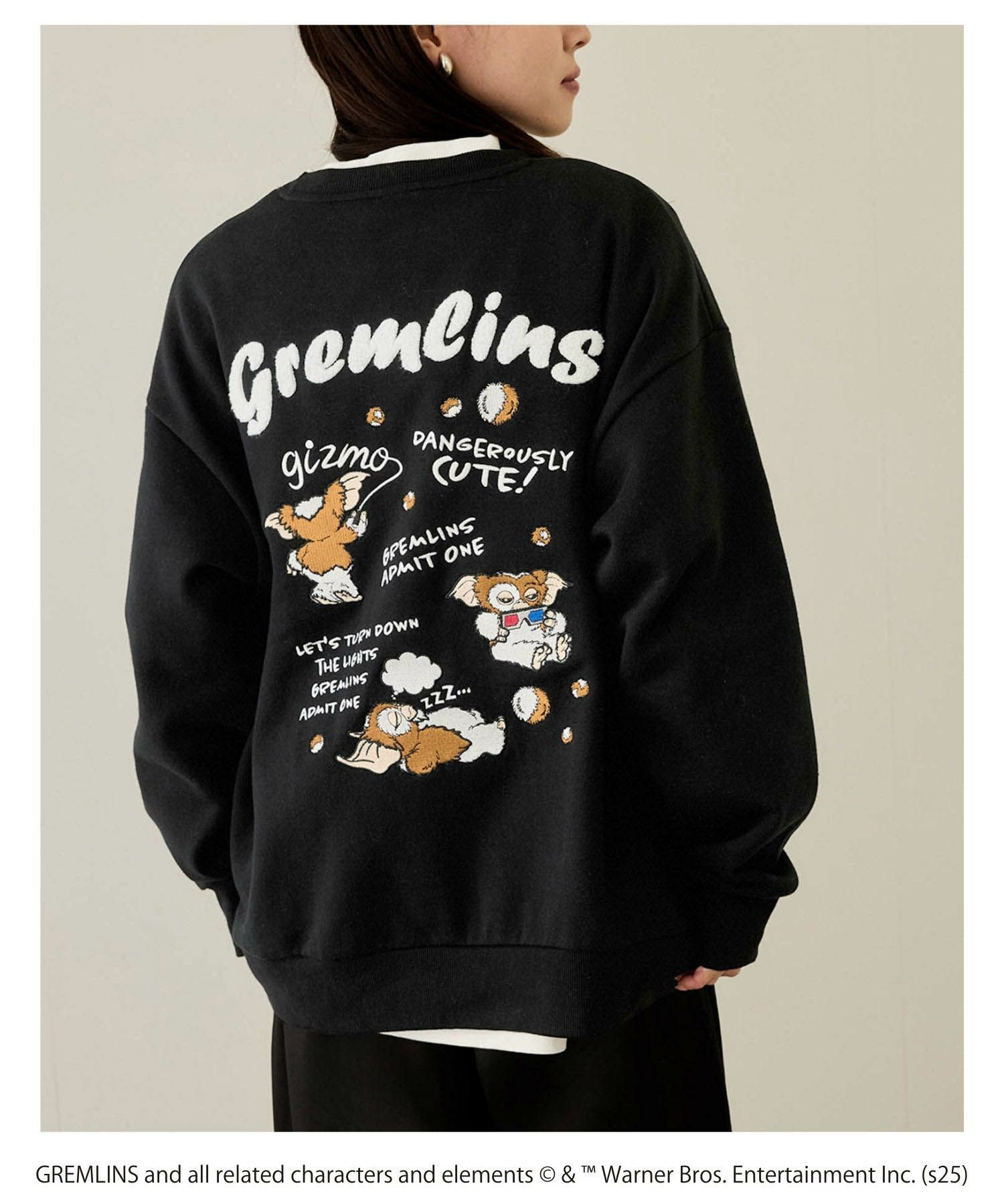 GREMLINS 刺繍トレーナー メンズ商品画像-2