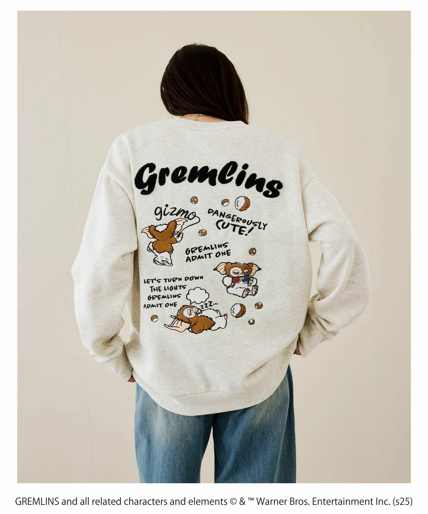 GREMLINS 刺繍トレーナー メンズ商品サムネイル-5