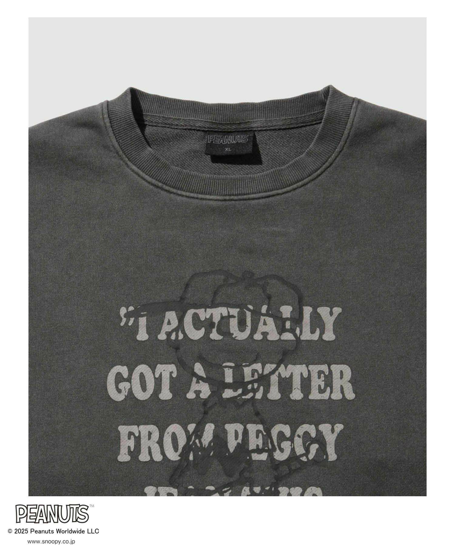 [値下げ]PEANUTS SNOOPY ピグメント加工プリントトレーナー メンズ商品サムネイル-24