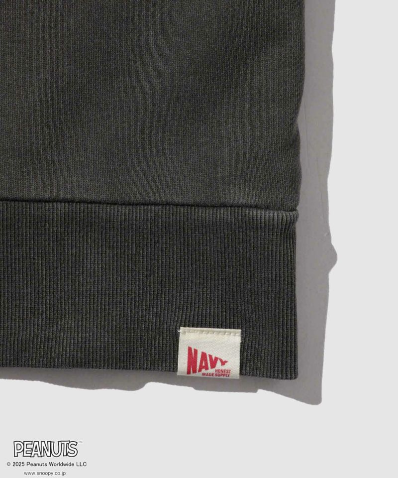 [値下げ]PEANUTS SNOOPY ピグメント加工プリントトレーナー メンズ商品画像-26