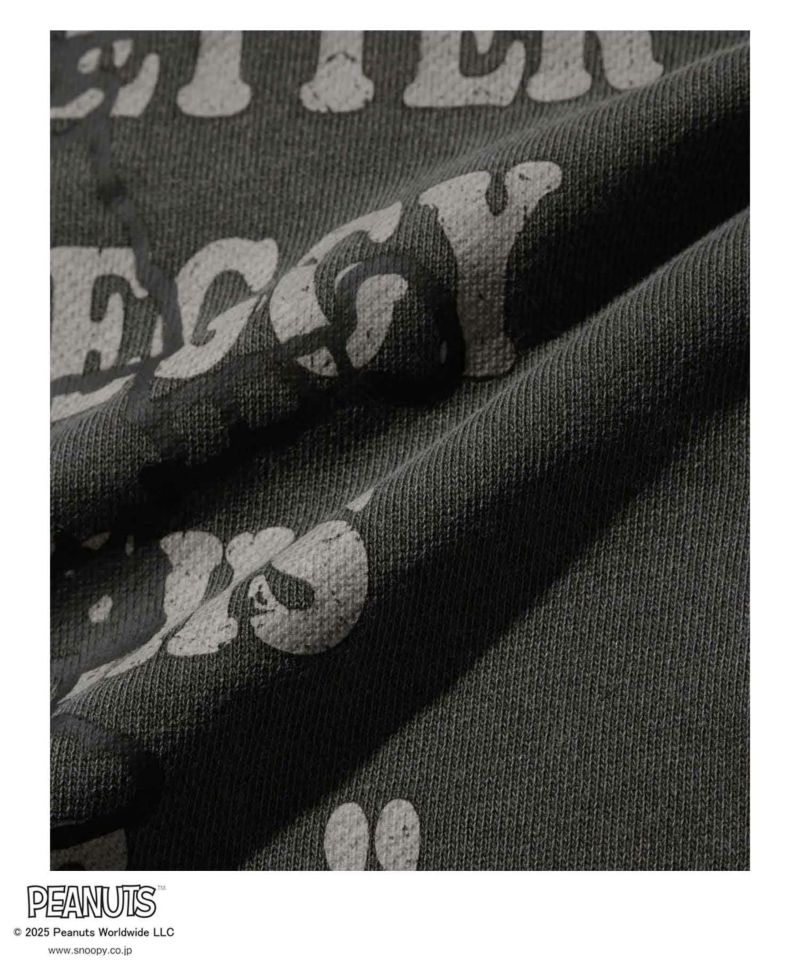 [値下げ]PEANUTS SNOOPY ピグメント加工プリントトレーナー メンズ商品画像-27