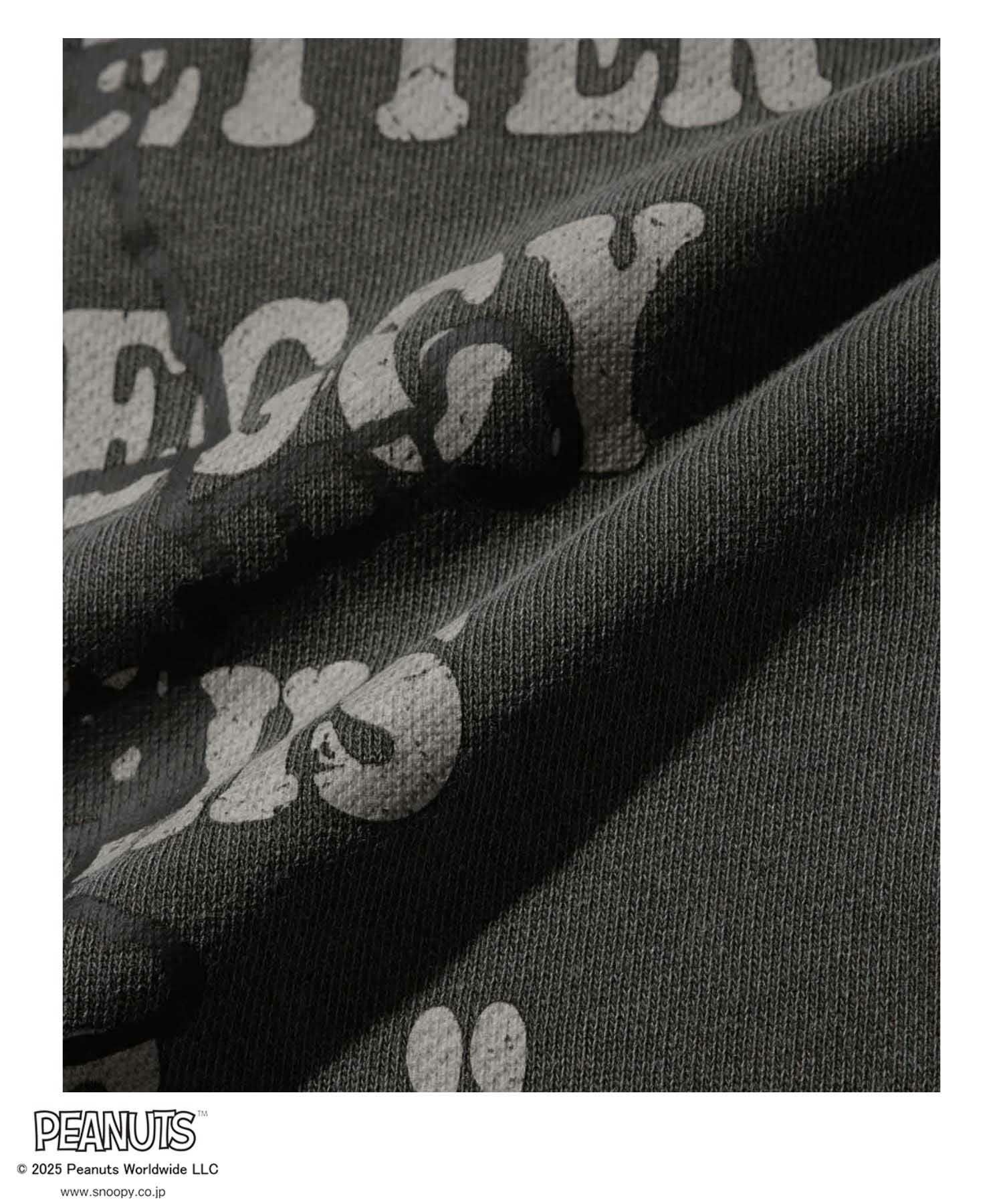 [値下げ]PEANUTS SNOOPY ピグメント加工プリントトレーナー メンズ商品サムネイル-27