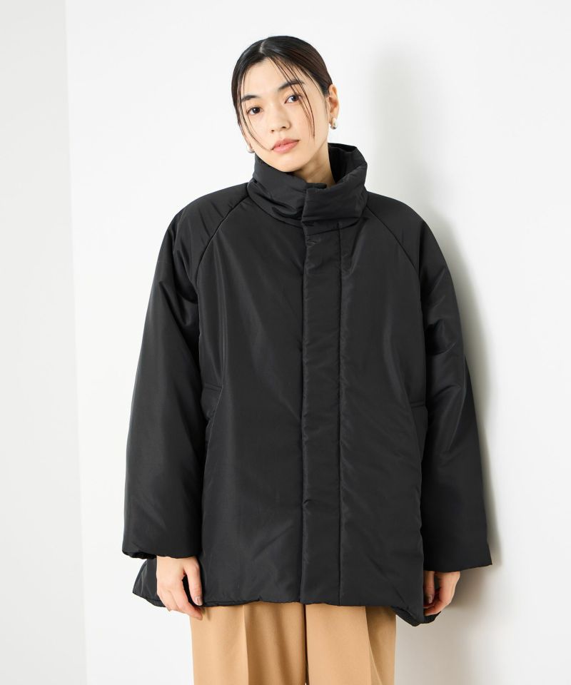 Idnes コクーン中綿ジャケット レディース商品画像-4