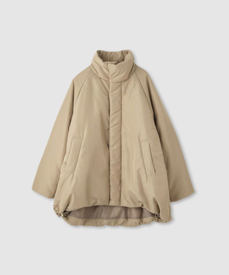 Idnes  コクーン中綿ジャケット レディース商品画像-17