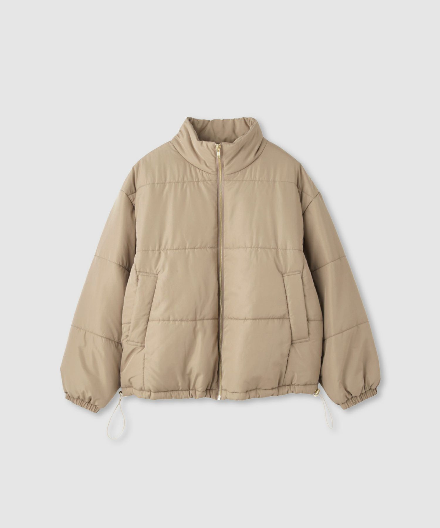 [最終さらに50%OFF]Idnes  コンパクト中綿ジャケット レディース商品画像-21