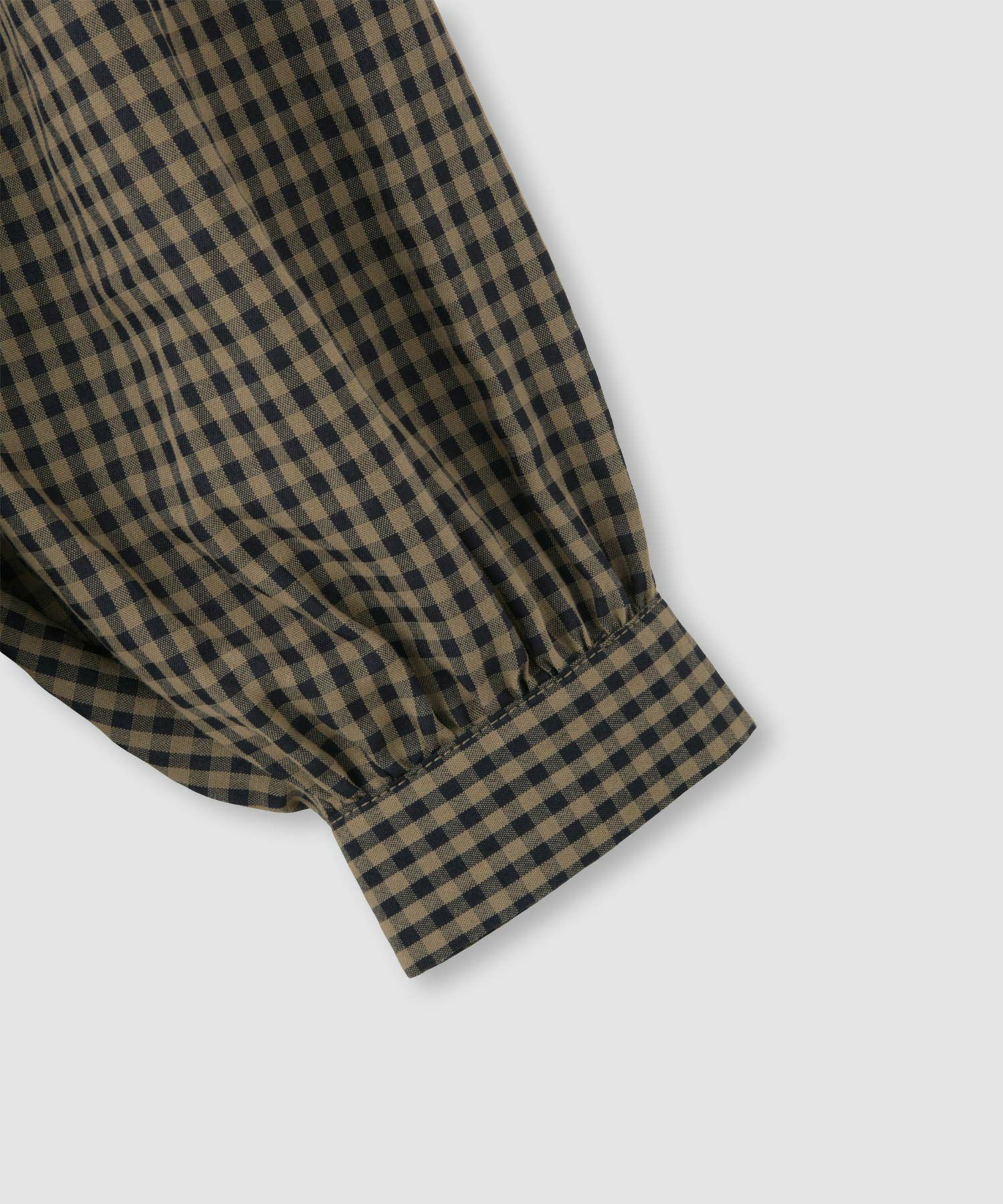 Idnes  ペプラムギンガムチェックブラウス レディース商品サムネイル-16