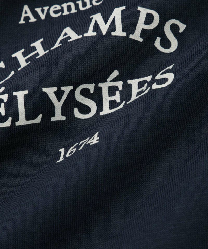 Idnes  裏起毛ロゴハーフジッププルオーバー レディース商品画像-20