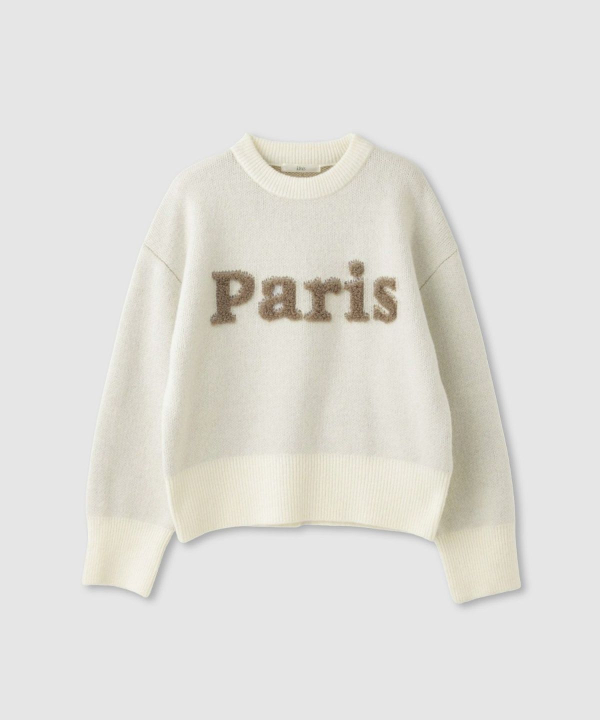  Idnes サガラ刺繍ニット レディース