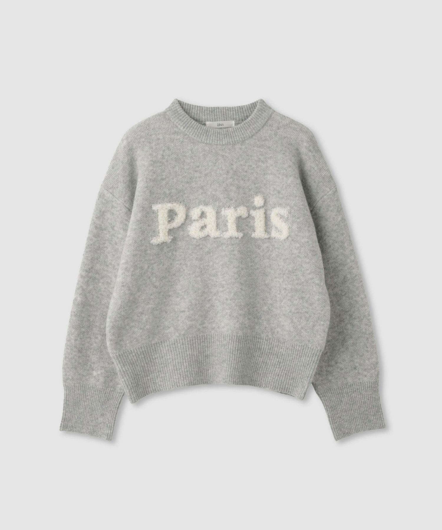  Idnes サガラ刺繍ニット レディース