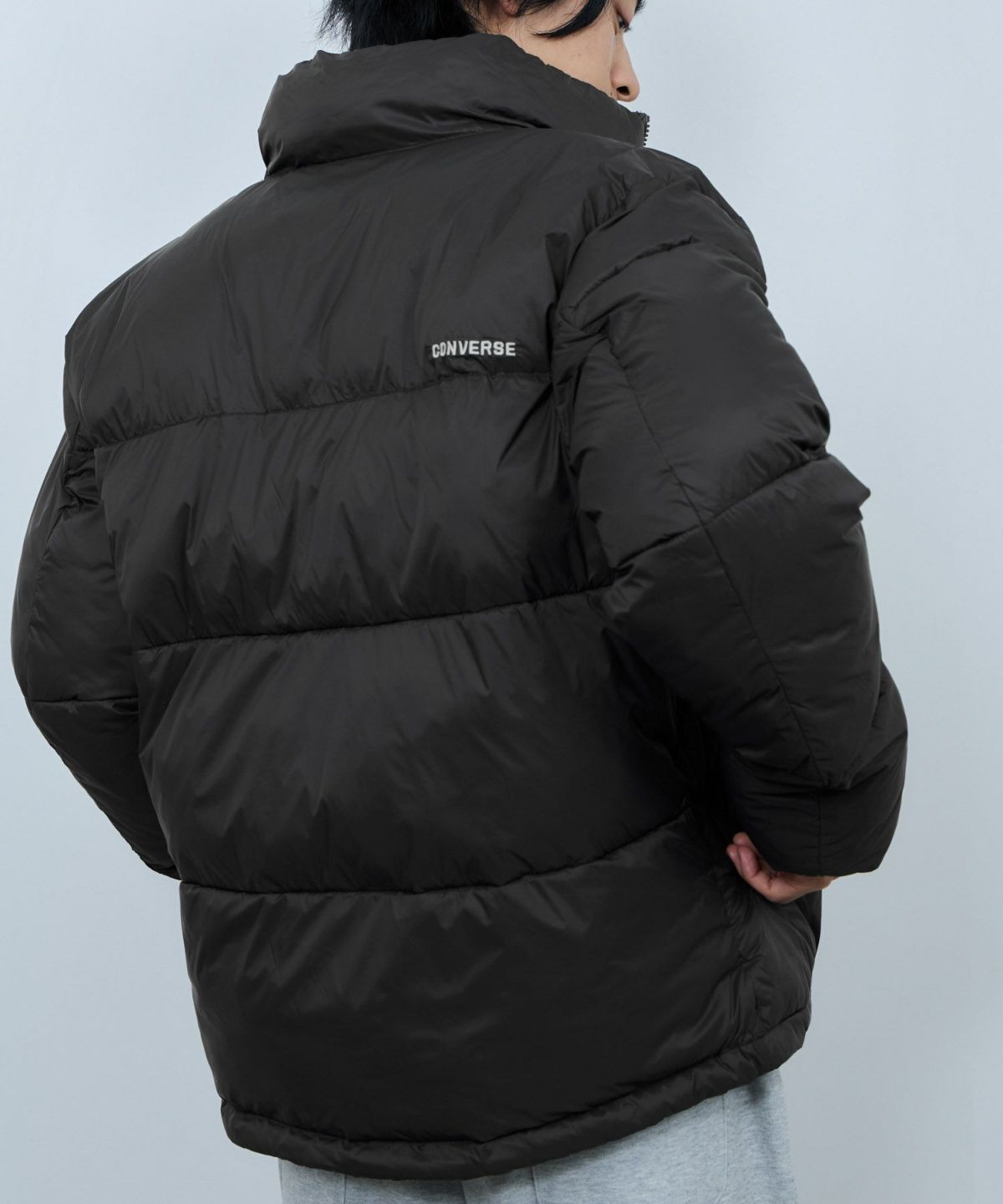 CONVERSE ナイロン中綿ジャケット メンズ