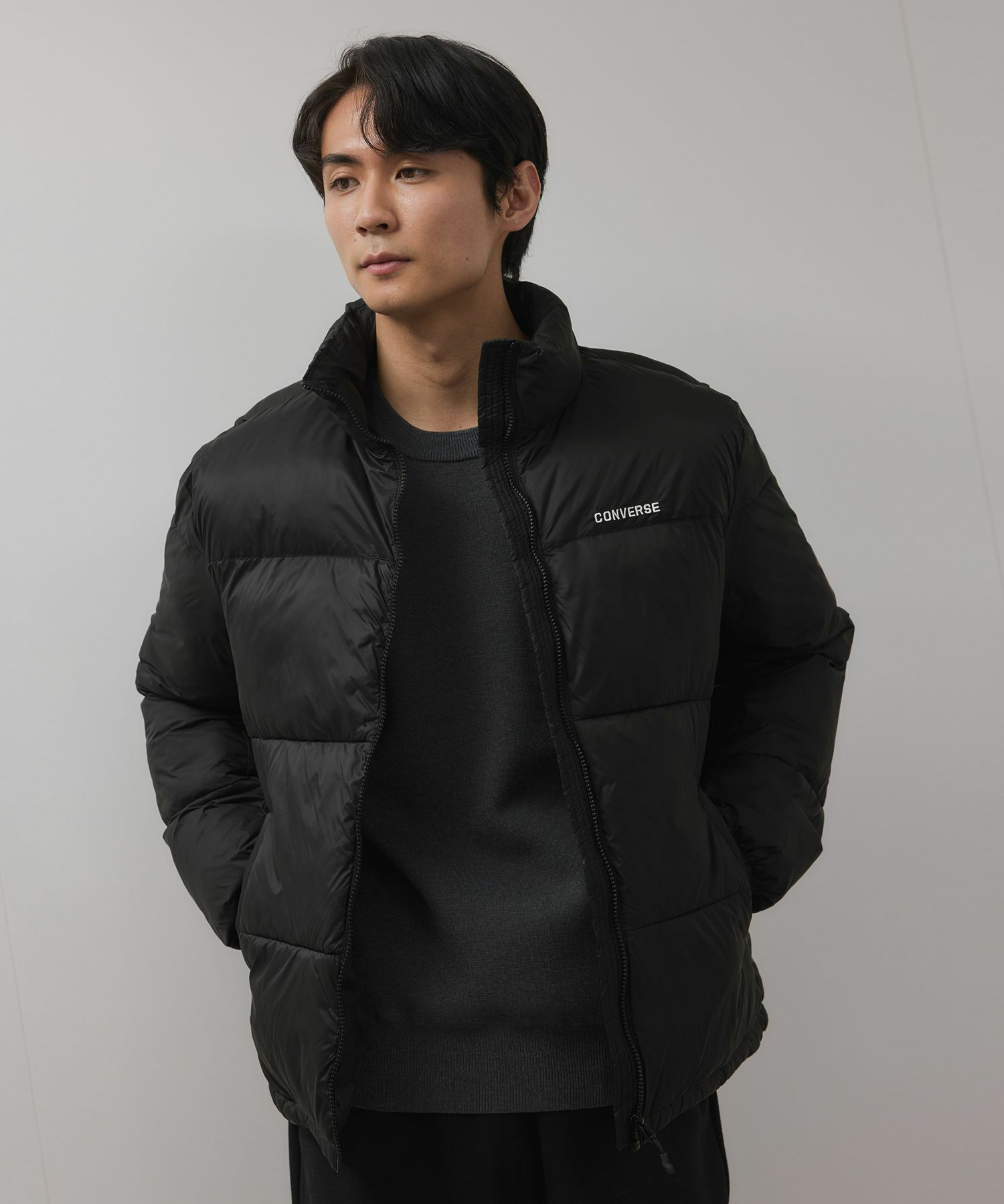 CONVERSE  ナイロン中綿ジャケット メンズ商品サムネイル-5