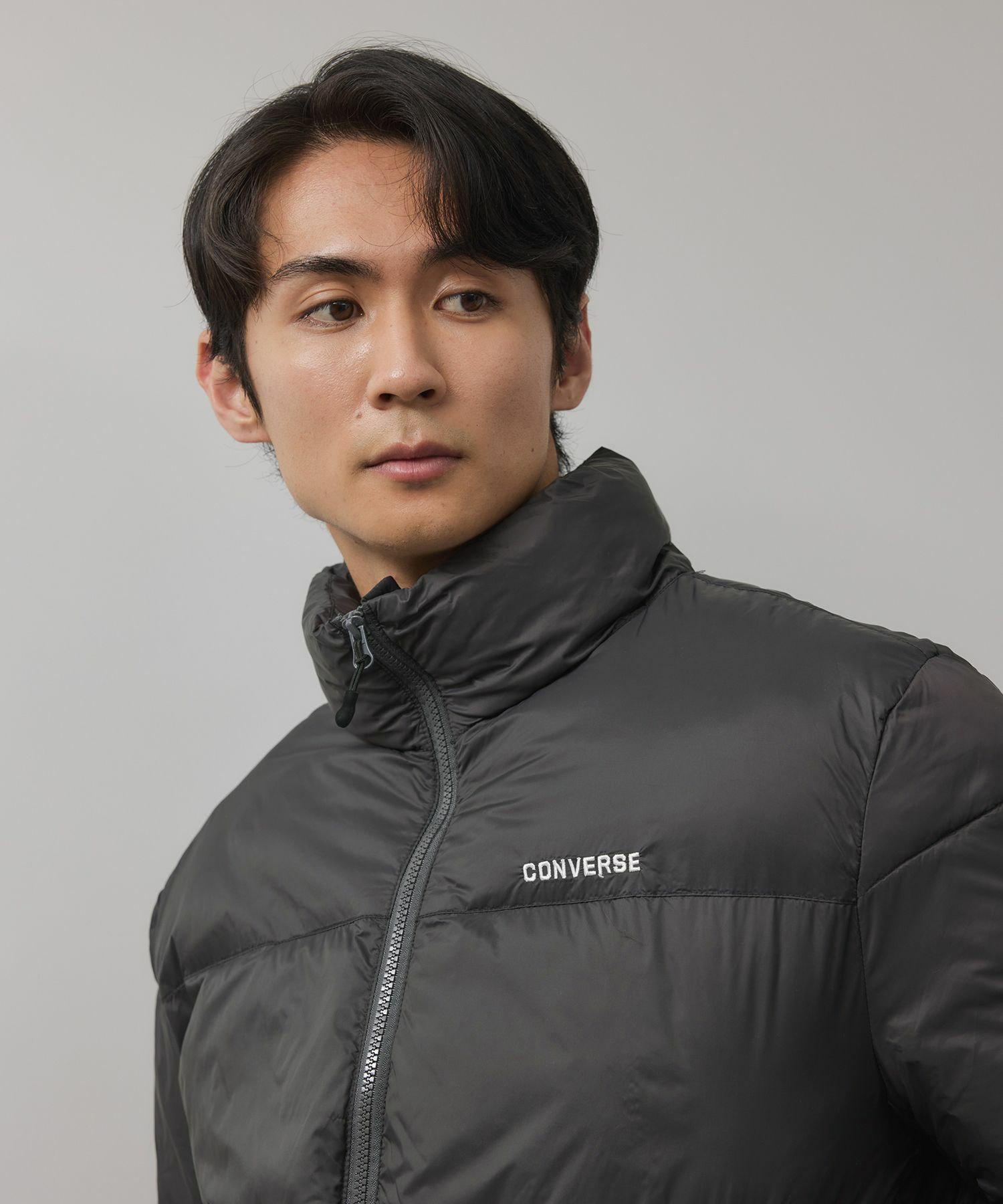 CONVERSE ナイロン中綿ジャケット メンズ