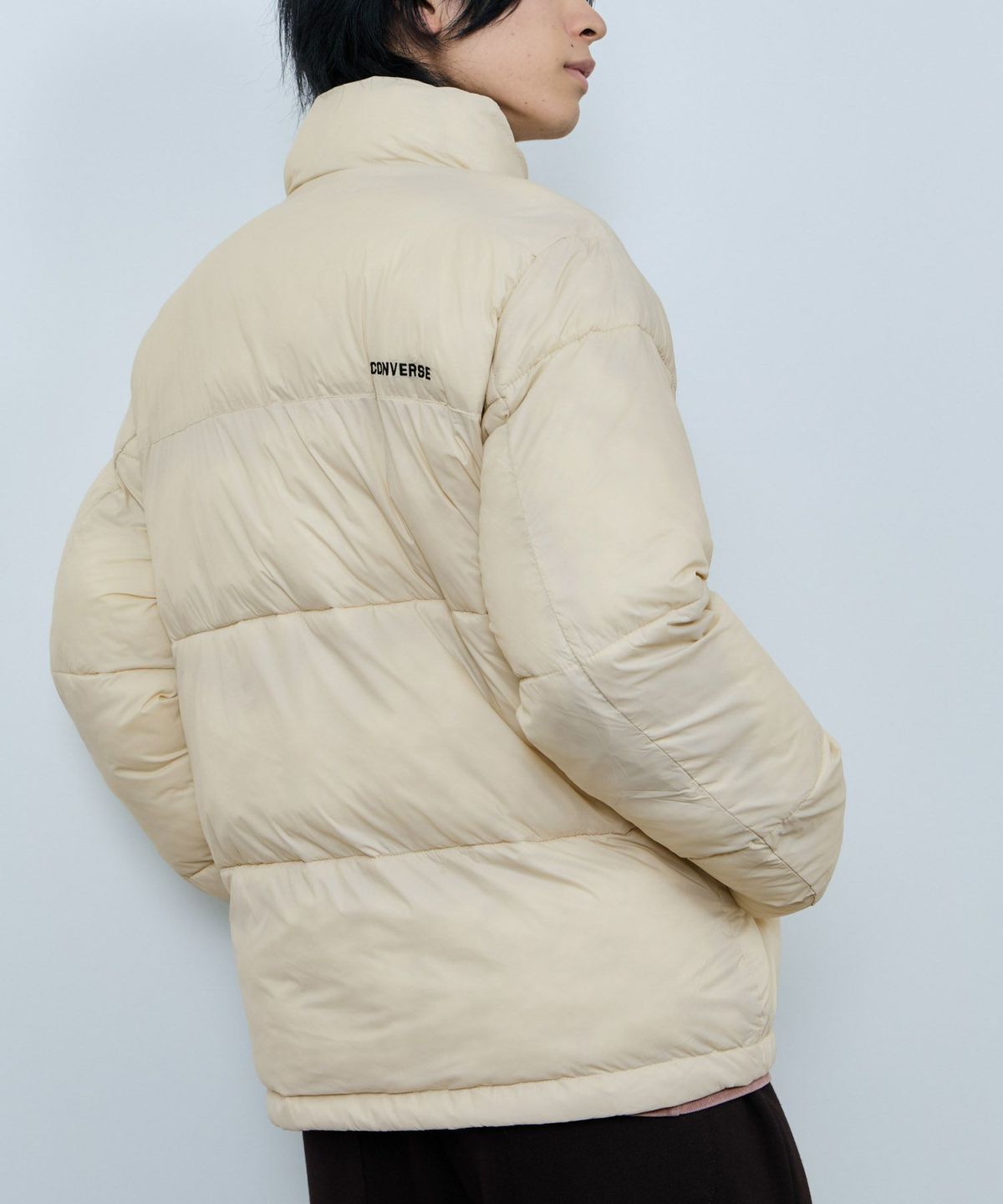 CONVERSE ナイロン中綿ジャケット メンズ