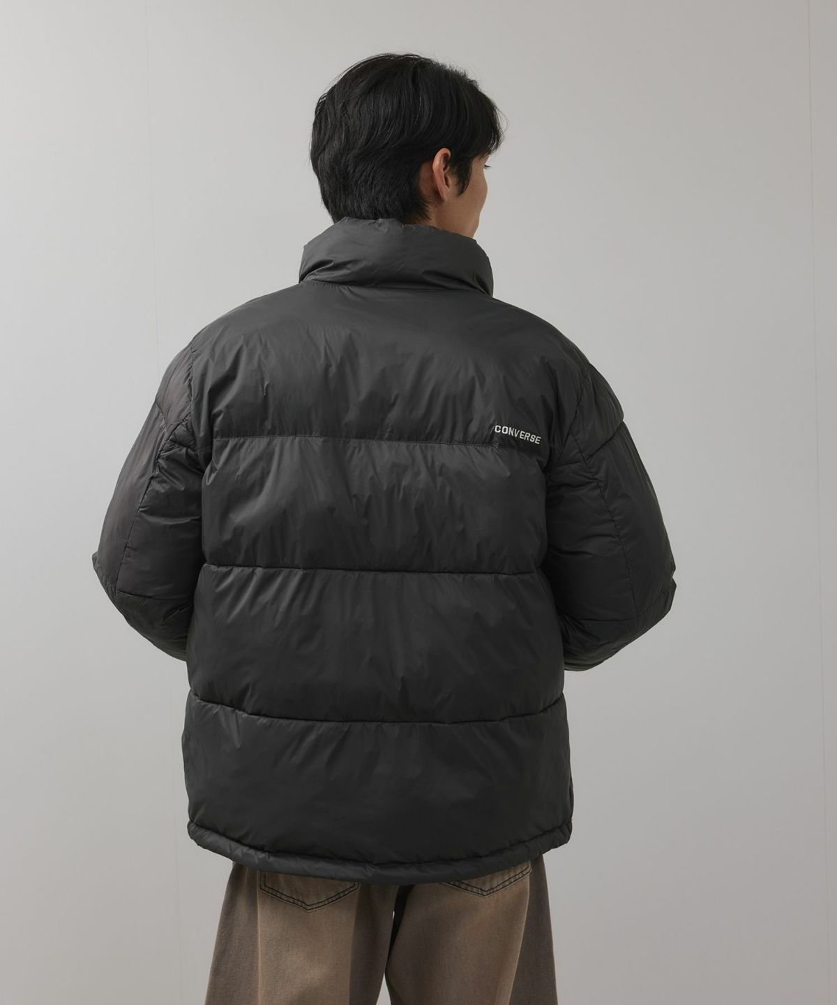 CONVERSE ナイロン中綿ジャケット メンズ